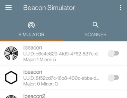 iBeacon Finder